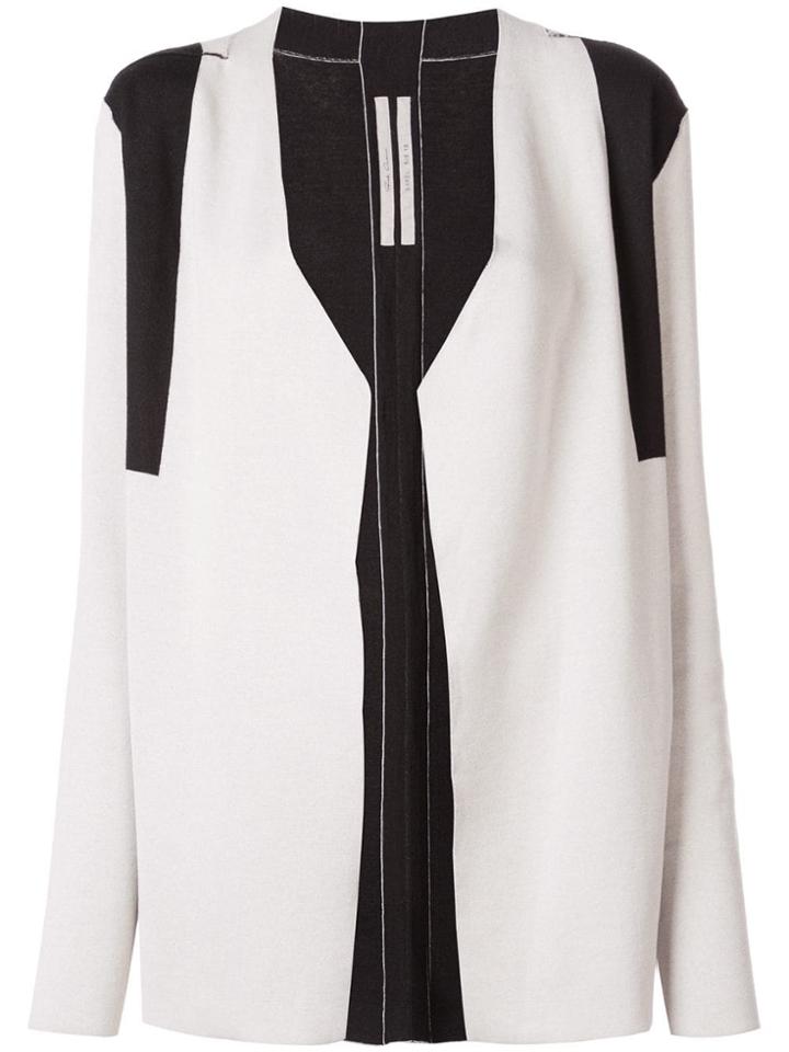 Rick Owens Open Front Jacket - Grey