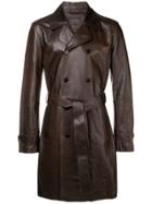 Desa 1972 Double Breasted Coat - Brown
