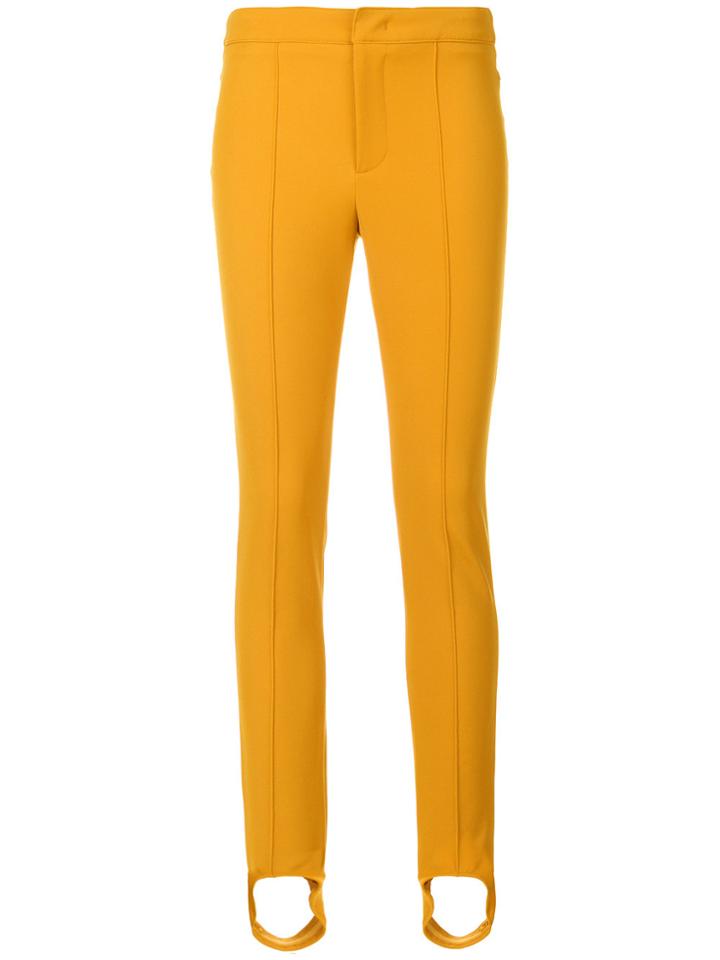Moncler Grenoble Stirrup Trousers - Yellow & Orange