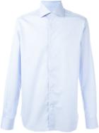 Corneliani Classic Shirt, Men's, Size: 40, Blue, Cotton