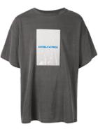 Daniel Patrick Palm Tree T-shirt - Grey