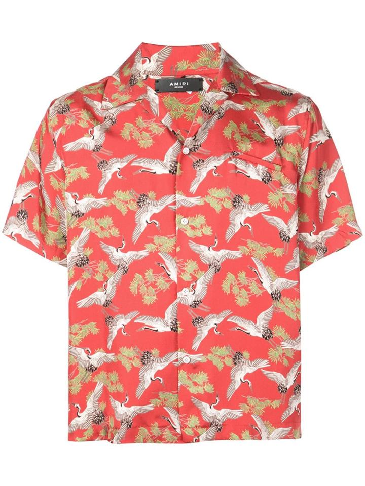 Amiri Printed Shirt - Red