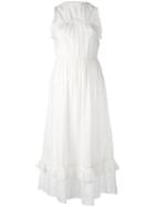 Ulla Johnson - Frill Hem Dress - Women - Cotton - 2, White, Cotton