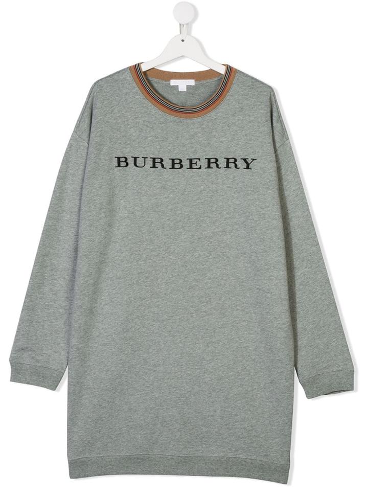 Burberry Kids Burberry Kids 8002935 Grey Natural (vegetable)->cotton
