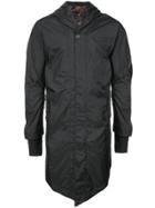 11 By Boris Bidjan Saberi Hooded Slim Fit Raincoat - Black