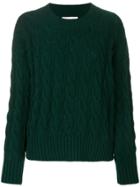 &daughter Ribbed Knitted Jumper - Green