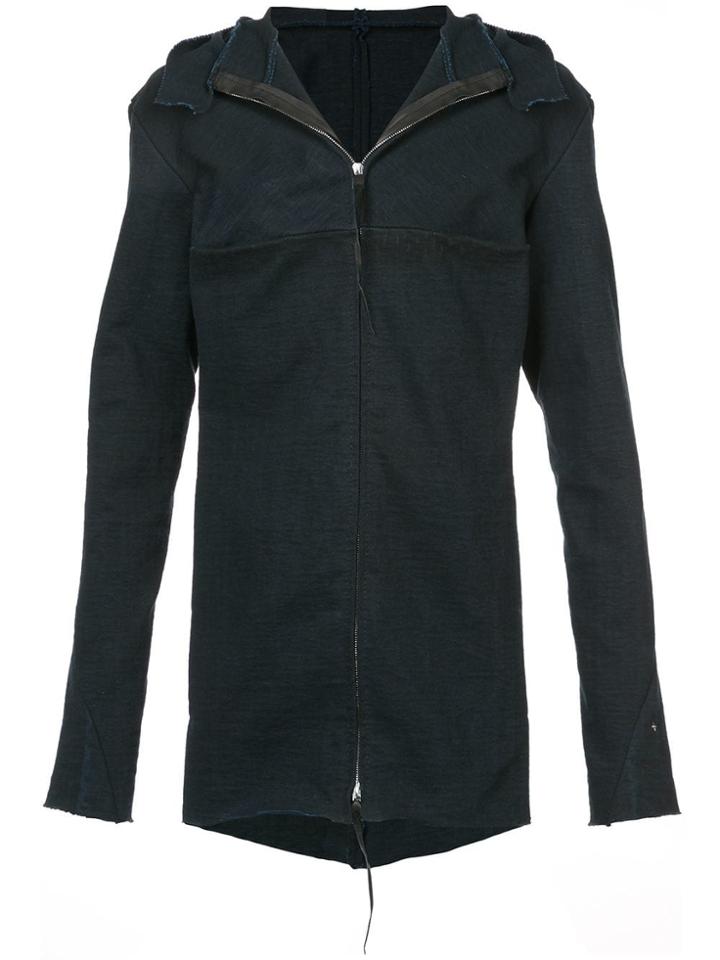 Ma+ Long Aviator Jacket - Blue