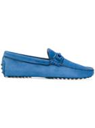 Tod's Flat Design Driving Loafers - Blue