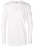 Ribbed Detail Longsleeved T-shirt - Men - Cotton/polyester - L, Nude/neutrals, Cotton/polyester, Damir Doma