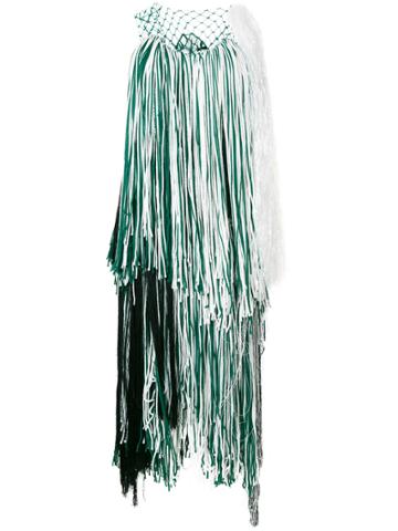 Calvin Klein 205w39nyc Pom Pom Dress - Green