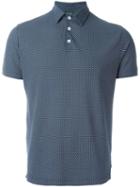 Zanone Pindot Print Polo Shirt
