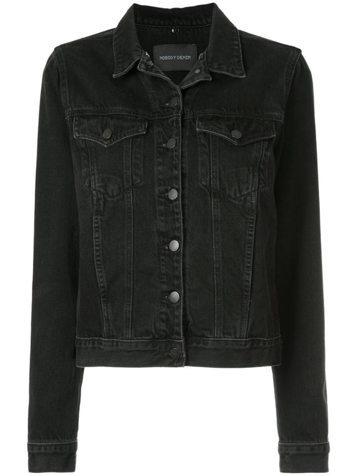 Nobody Denim Fleur Jacket (without Collar) Plush - Black