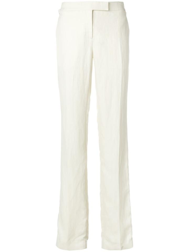 Tom Ford Tailored Straight-leg Trousers - White