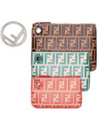 Fendi Triplette Wallet - Multicolour