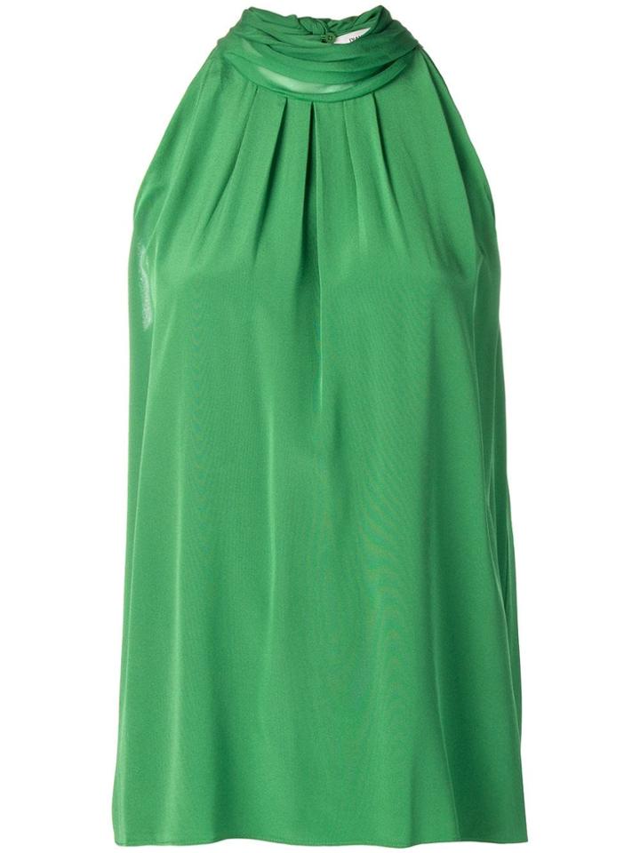 Dvf Diane Von Furstenberg High Neck Top - Green