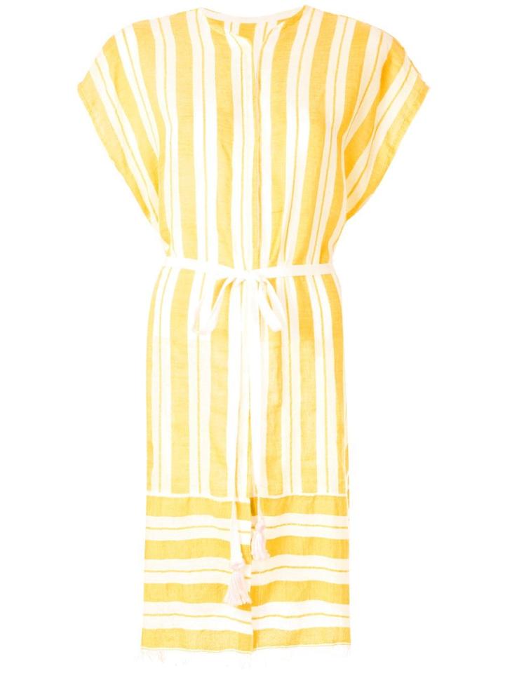 Lemlem Doro Striped Dress - Yellow