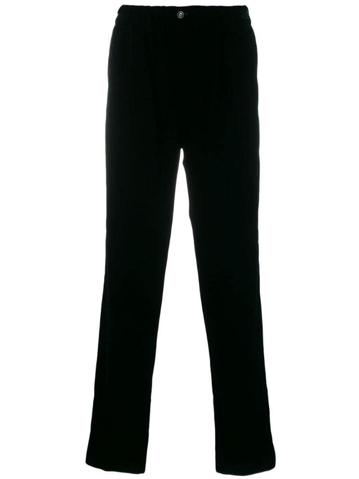 Giorgio Armani Easy-fit Trousers - Blue