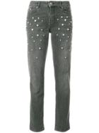 Karl Lagerfeld Choupette Pearl Jeans - Grey