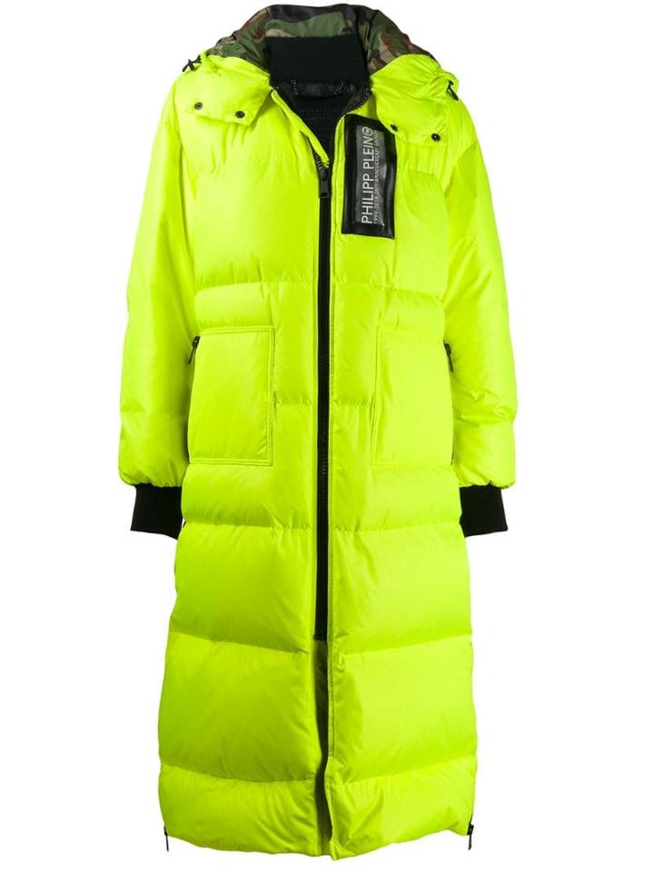 Philipp Plein Space Plein Coat - Yellow