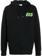 Sss World Corp Dollar-sign Print Hoodie - Black