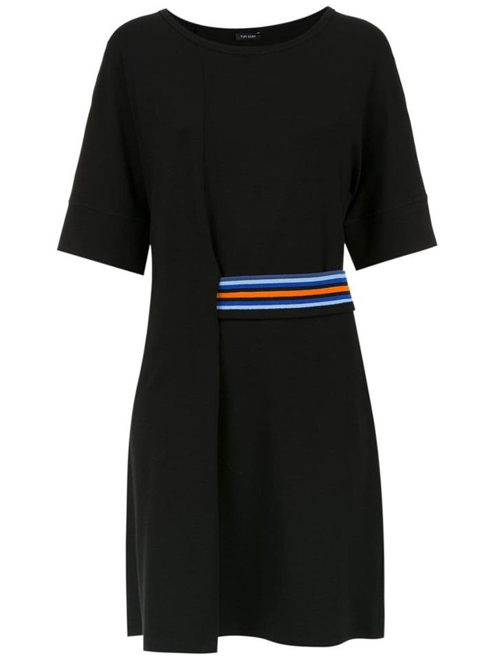 Tufi Duek Short Shift Dress - Black