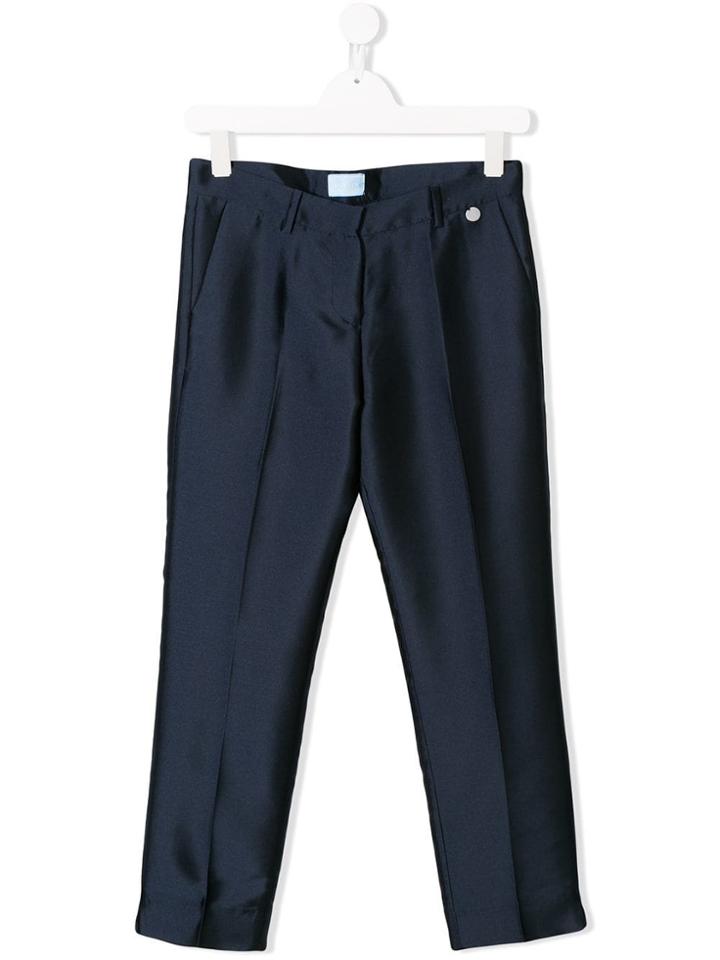 Lanvin Enfant Teen Tailored Trousers - Blue