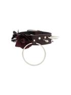 Barbara Bologna Spike Embellished Choker Necklace - Brown