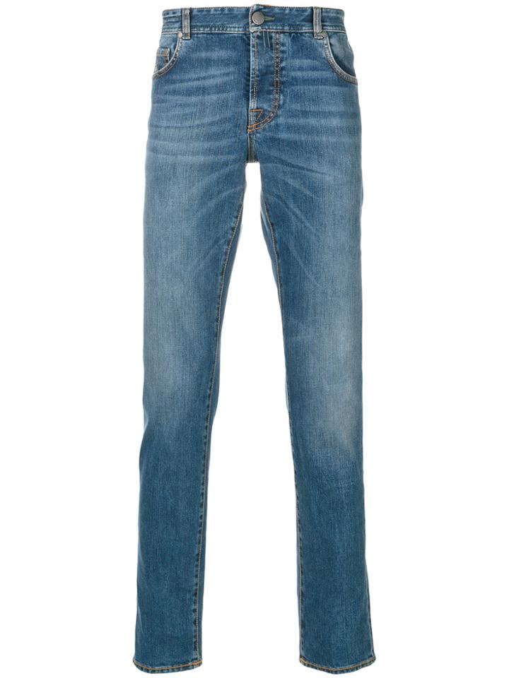 Borrelli Slim-fit Jeans - Blue