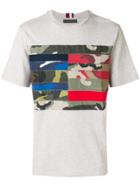 Tommy Hilfiger Camouflage Flag T-shirt - Grey