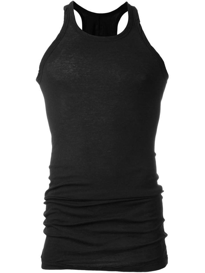 Rick Owens Drkshdw Round Neck Tank Top - Black