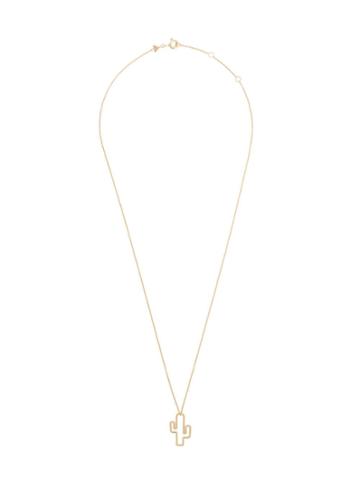 Aliita Cactus Necklace - Gold