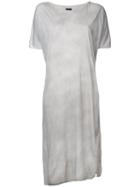 Thom Krom Asymmetric Dress, Women's, Size: Large, Grey, Cotton