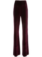 Christian Siriano Wide Leg Trousers - Pink & Purple