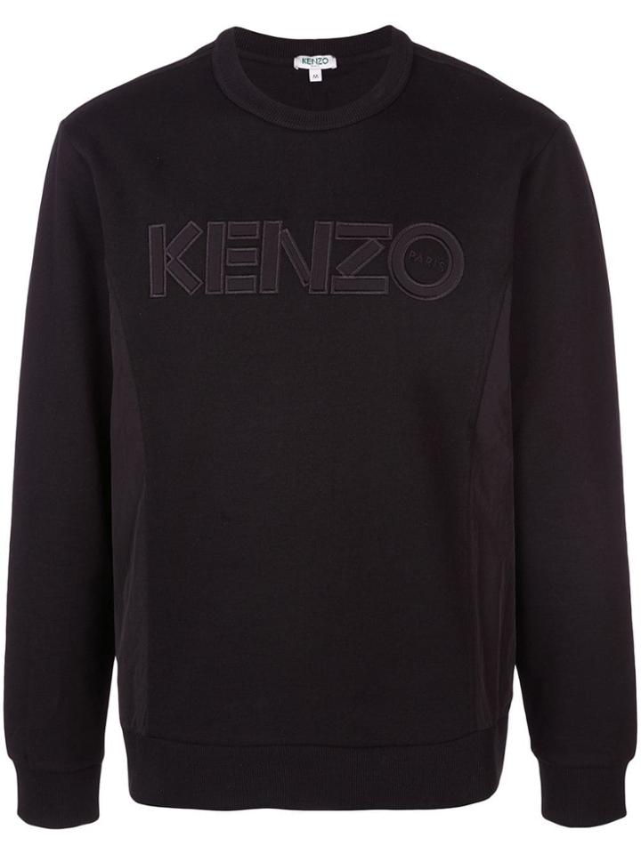 Kenzo Embroidered Logo Jumper - Black