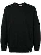 Adidas - Round Neck Sweatshirt - Men - Cotton/spandex/elastane - L, Black, Cotton/spandex/elastane