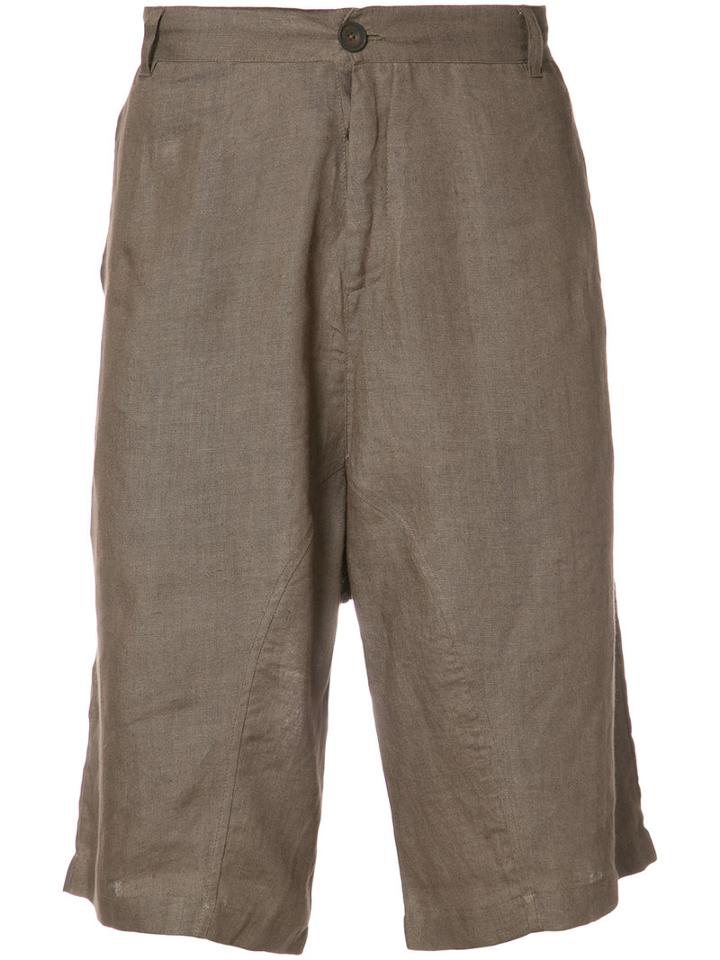 Denis Colomb Raj Shorts, Men's, Size: Small, Green, Linen/flax