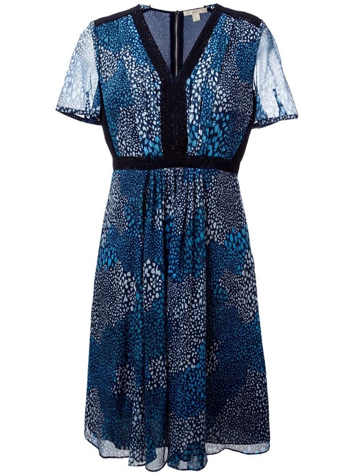 Burberry Brit Animal Print Dress