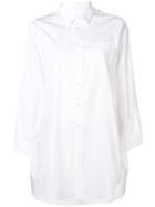 Comme Des Garçons Long Sleeve Button-up Blouse - White