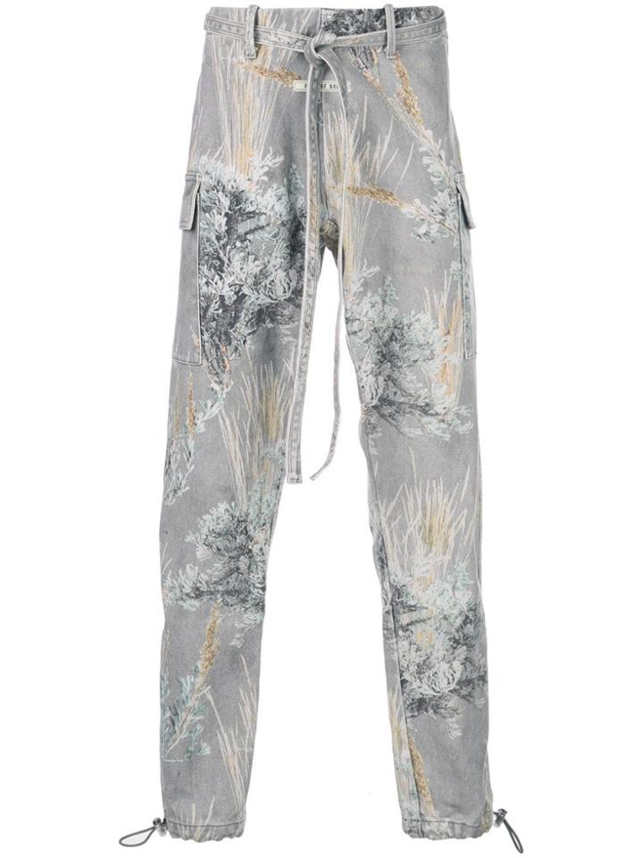 Fear Of God Mid-rise Trousers - Grey
