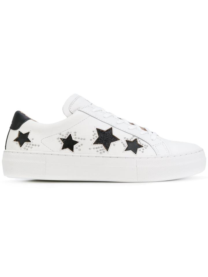 Moa Master Of Arts Star Embellished Sneakers - White
