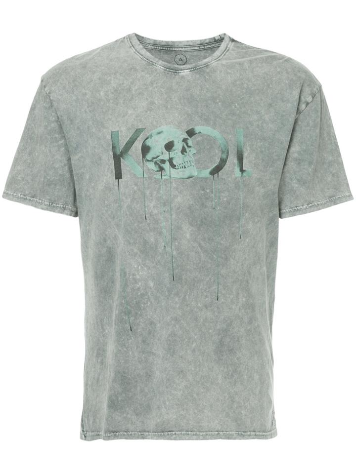 Alchemist Acid Wash Logo T-shirt - Grey