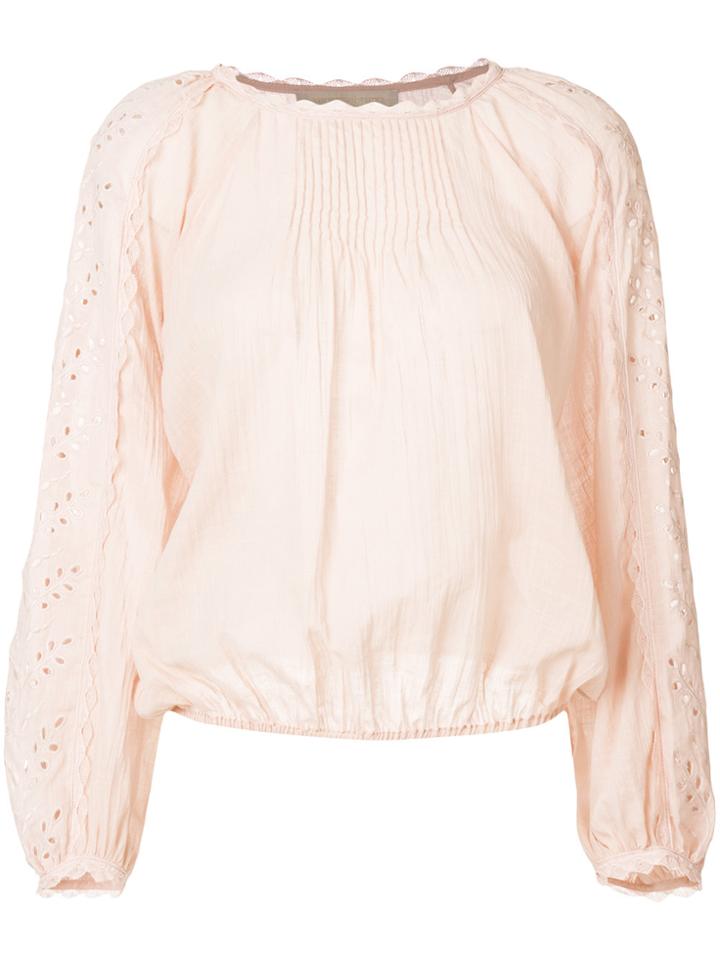 Vanessa Bruno Peasant Blouse - Nude & Neutrals