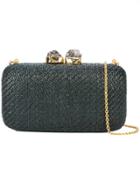 Kayu Woven Clutch Bag - Green