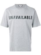 Paul & Joe - Unavailable T-shirt - Men - Cotton - M, Grey, Cotton