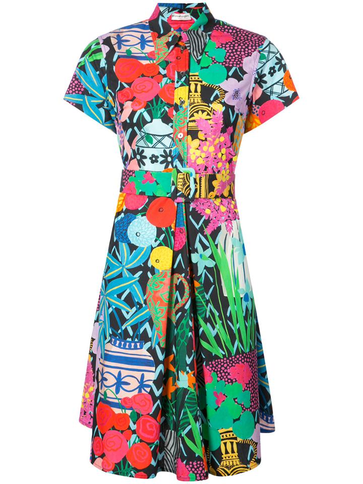 Emanuel Ungaro Printed Dress - Multicolour