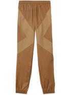 Burberry Two-tone Nylon Trackpants - Brown