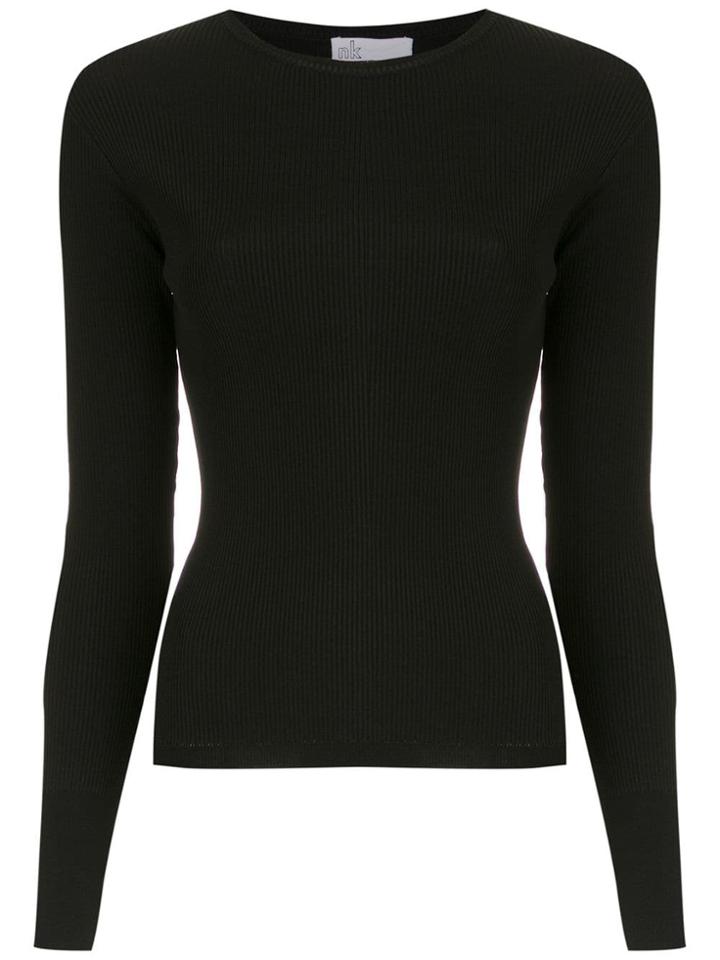 Nk Plain Top - Black
