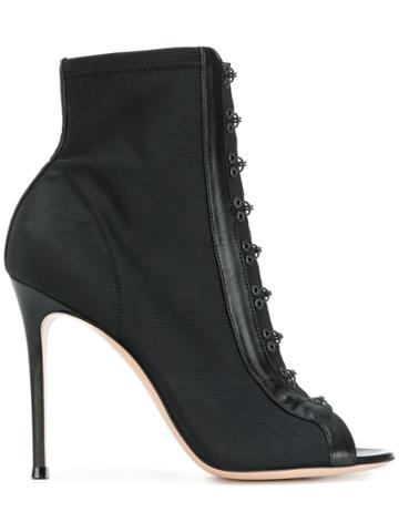 Gianvito Rossi Satine Boots - Black