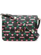 Marni Geometric Print 'trunk' Shoulder Bag