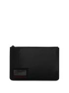 Maison Margiela Stitch Logo Patch Clutch - Black